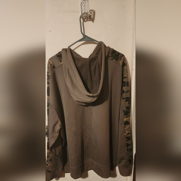Nike Brown Hoodie with Camo Accents - Picture 4 of 5